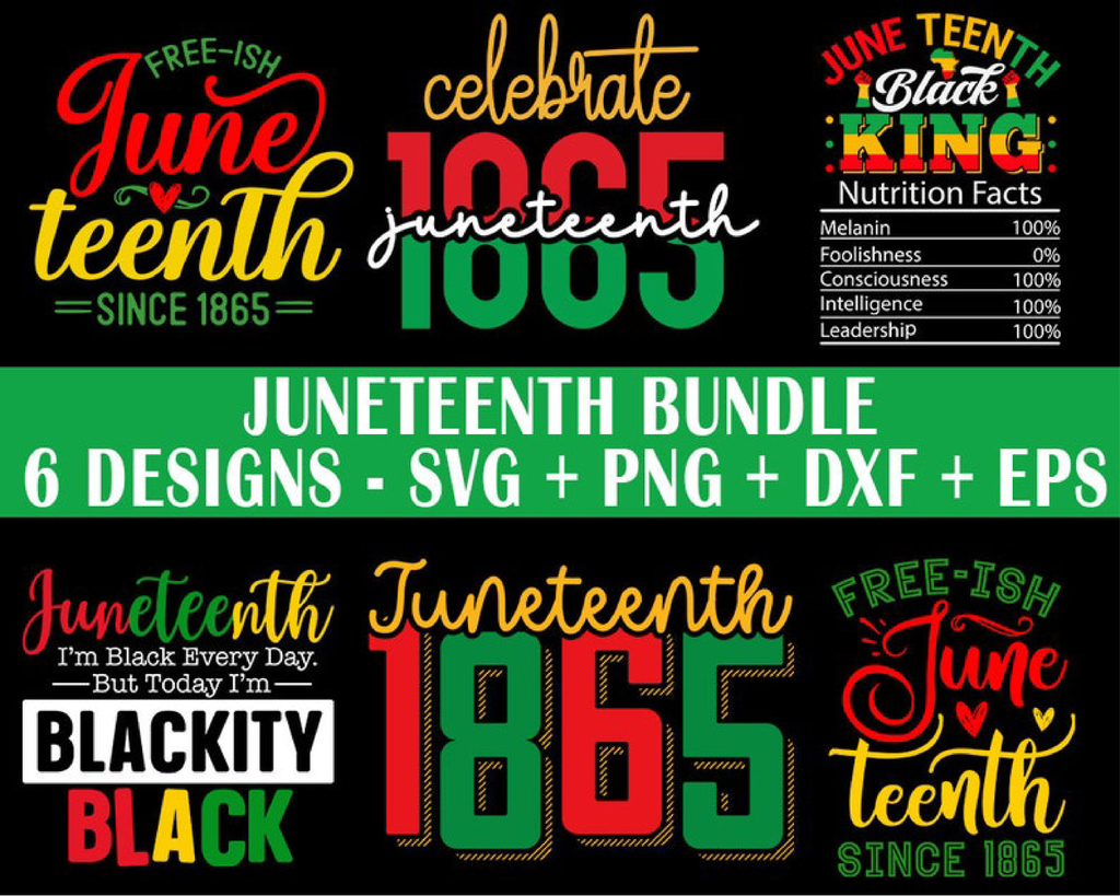 Juneteenth svg bundle