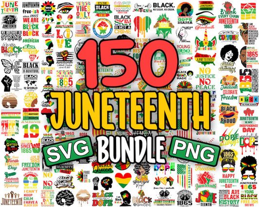 Juneteenth svg bundle black history