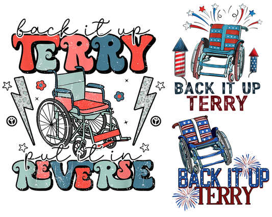 4th of July Back Up Terry Png