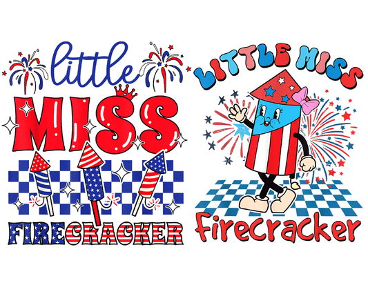 Little Miss Firecracker Png