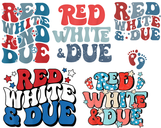 Red White and Due Png