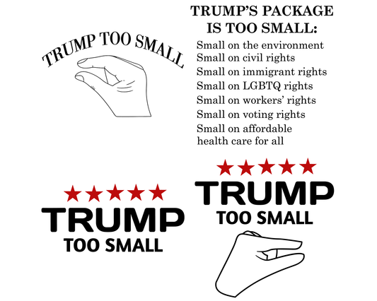 Trump Too Small Png