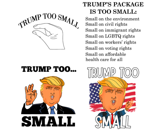 Trump Too Small Png