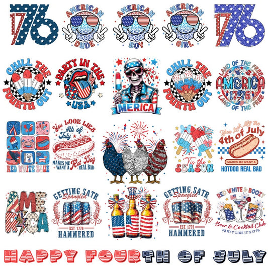 4th of July PNG Bundle