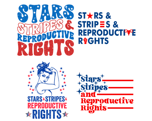 Stars Stripes Reproductive Rights Png