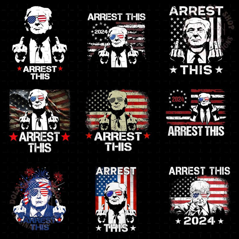 Bundle Trump Arrest This Png