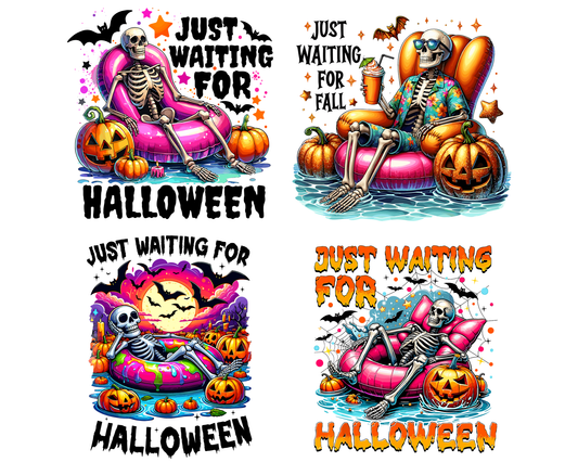 Just Waiting for Halloween PNG