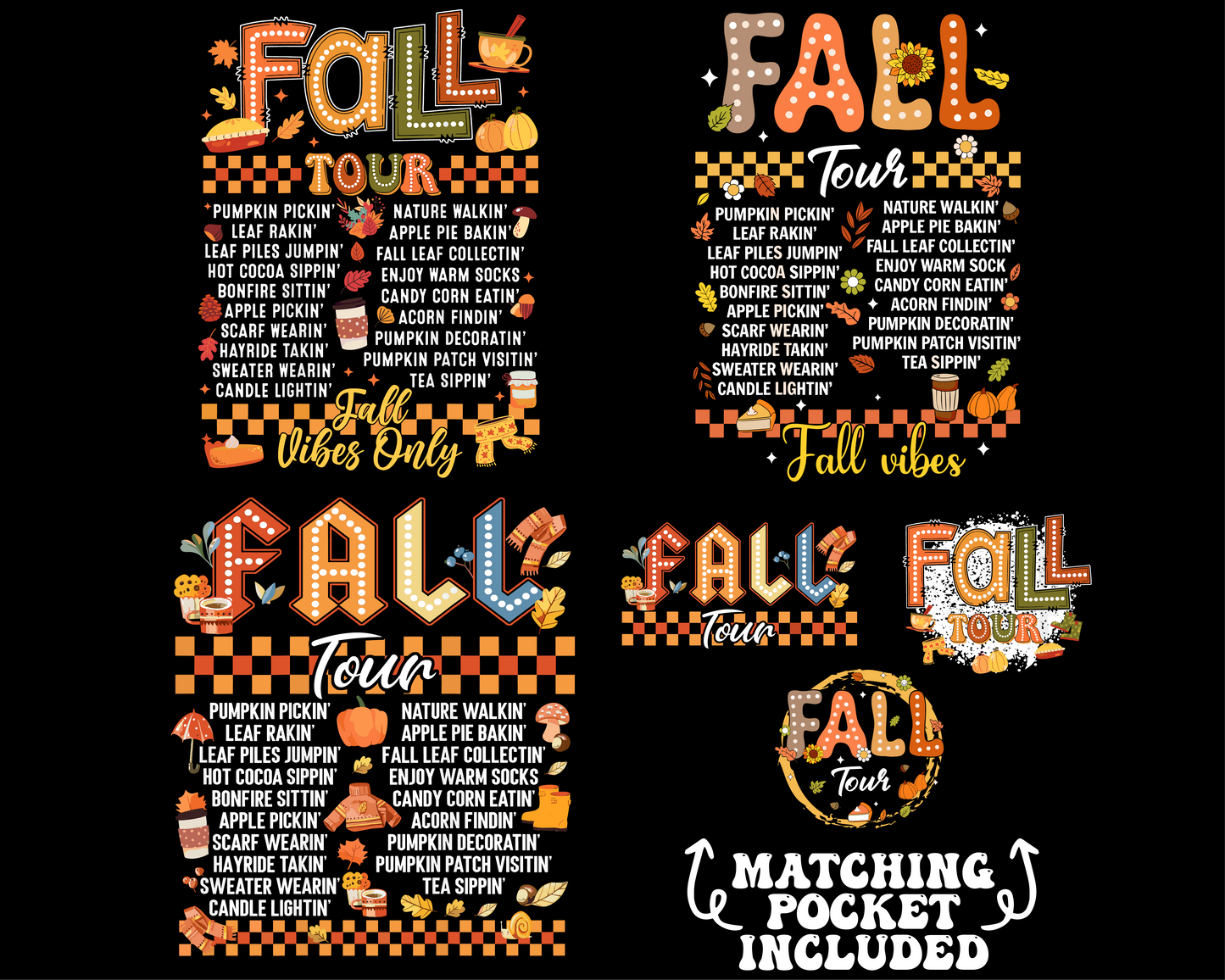 Retro Fall Tour Png