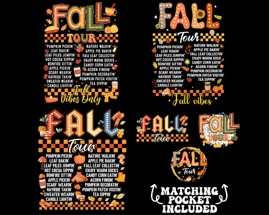 Retro Fall Tour Png