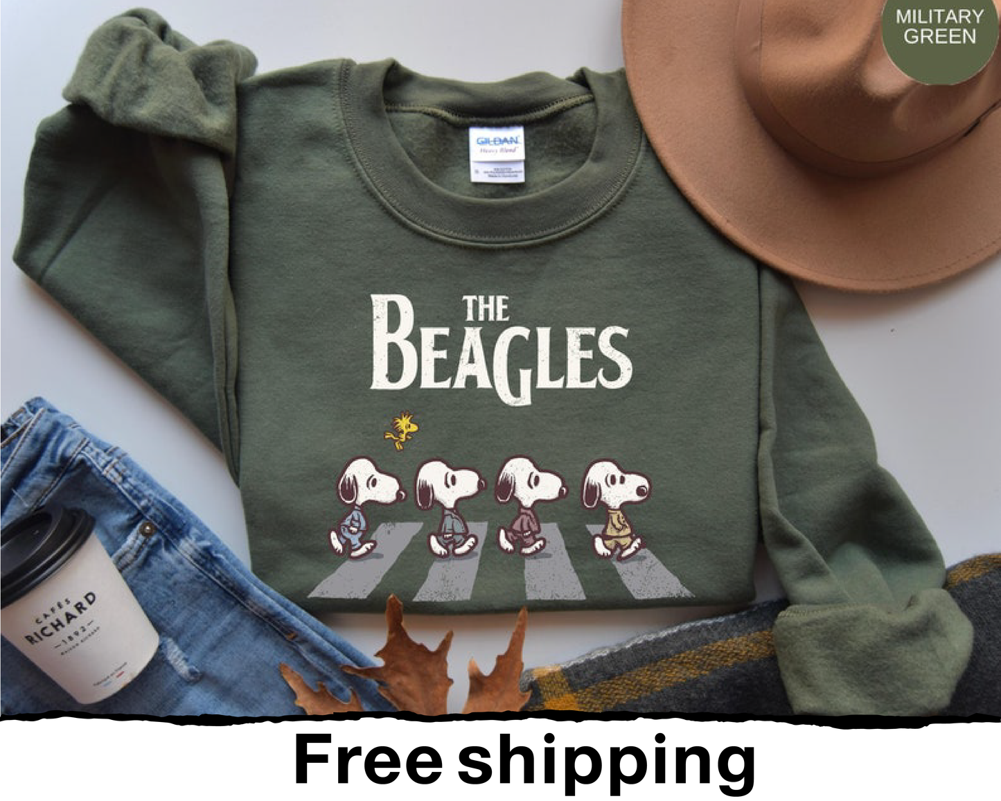 Snoopy Shirt, The Beagles Sweatshirt