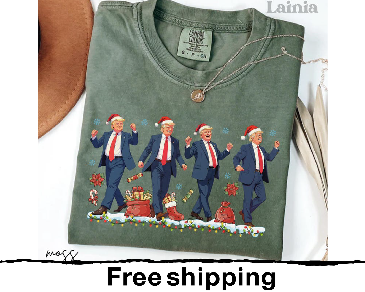 Trump Christmas Shirt Trump 2024