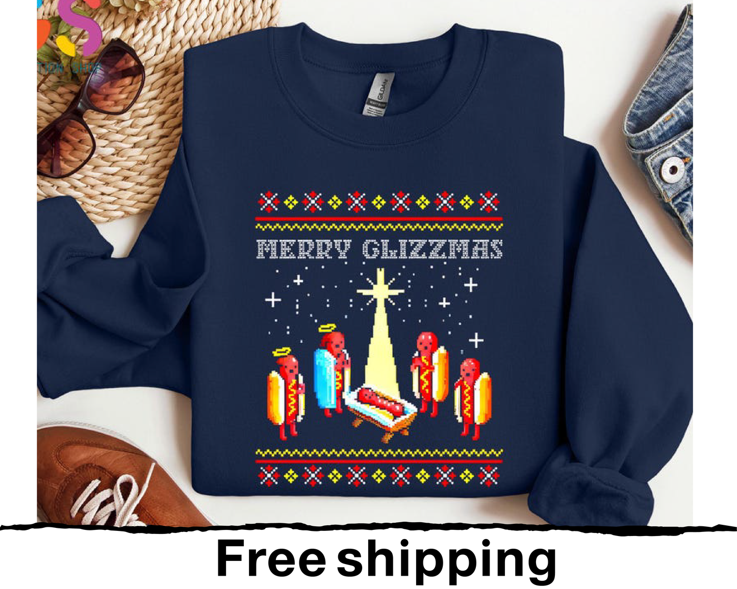 Merry Glizzmas Sweatshirt,