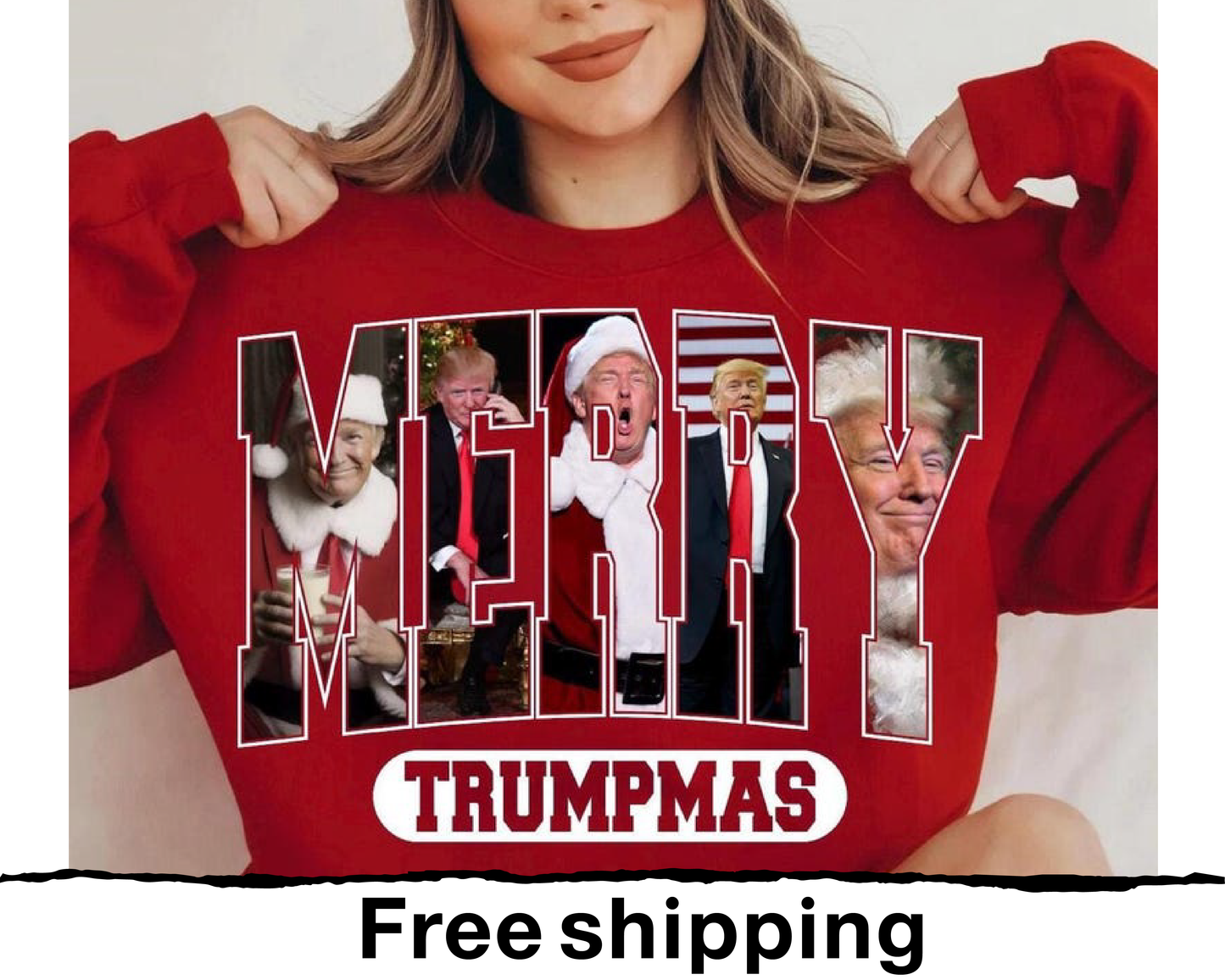 Merry Trumpmas Sweatshirt,