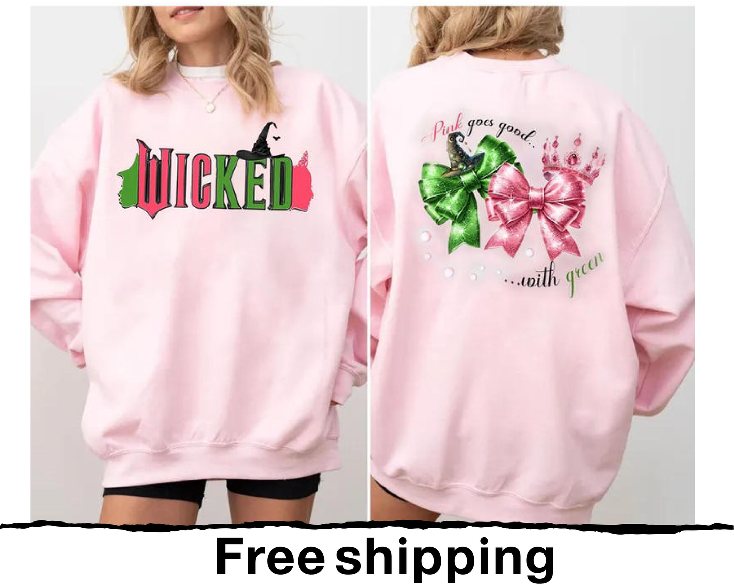 Wicked Double Sided Sweatshirt