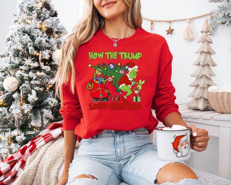 How The Trump Saved Christmas T-shirts