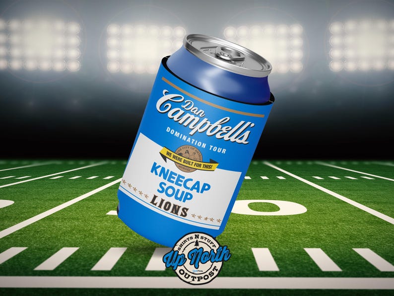 Kneecap Soup Can Cooler