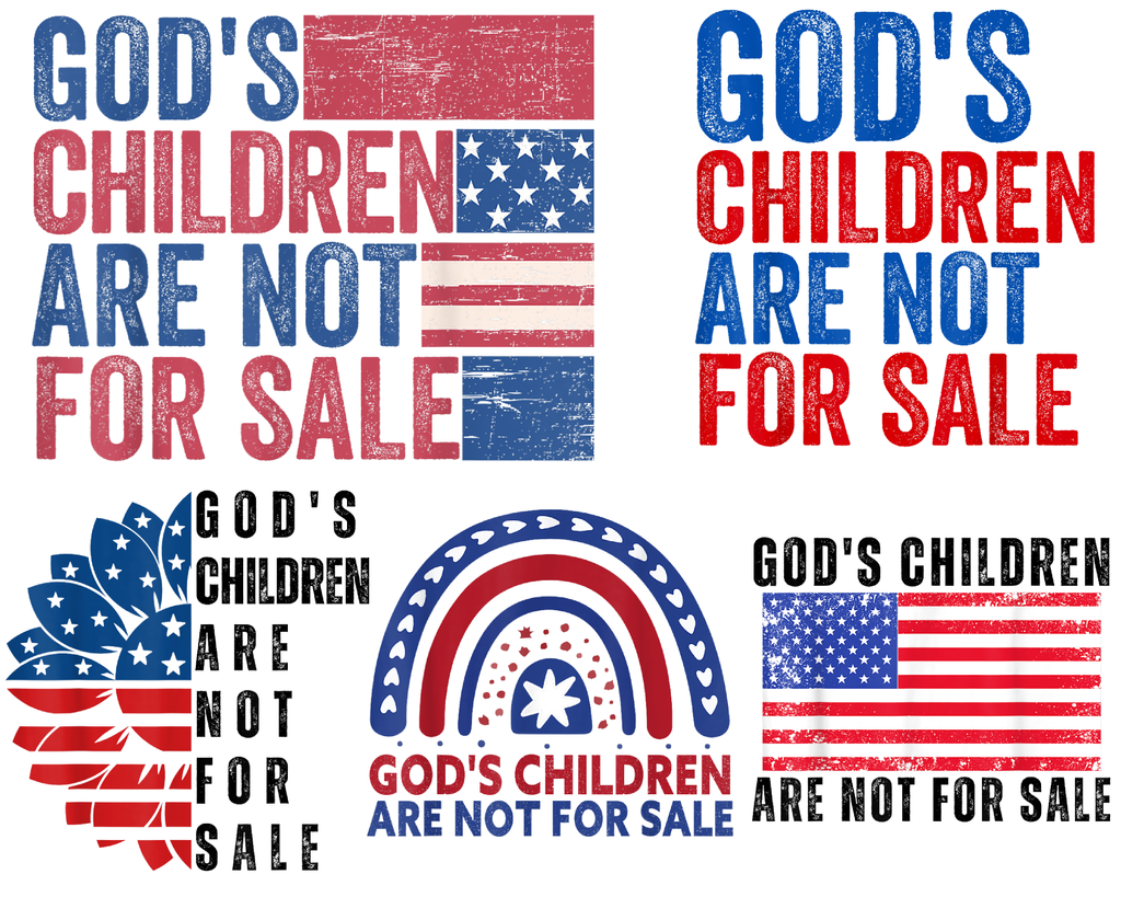 God's Children Are Not For Sale Png