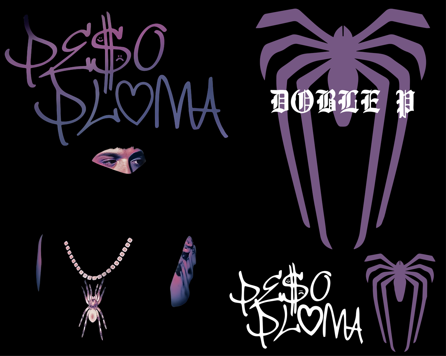 PESO PLUMA SPIDER Png Bundle