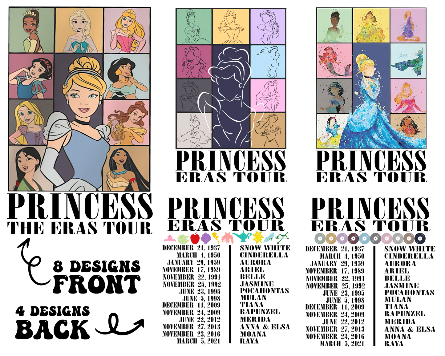 Princess Eras Tour Png