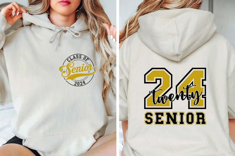 Senior 2024 SVG Bundle