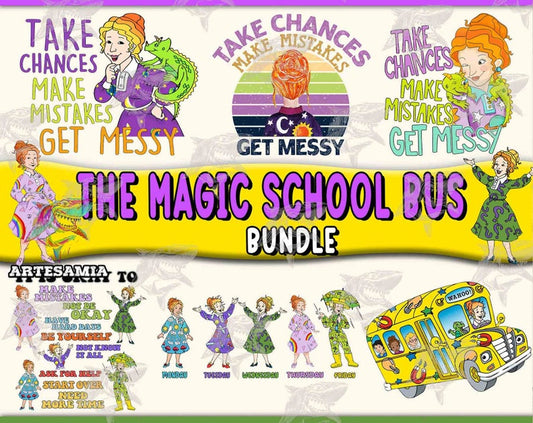 The Magic School Bus Bundle Png