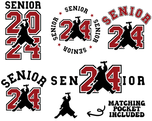 Senior 2024 Png Bundle