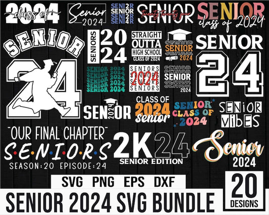 Class of 2024 SVG Bundle