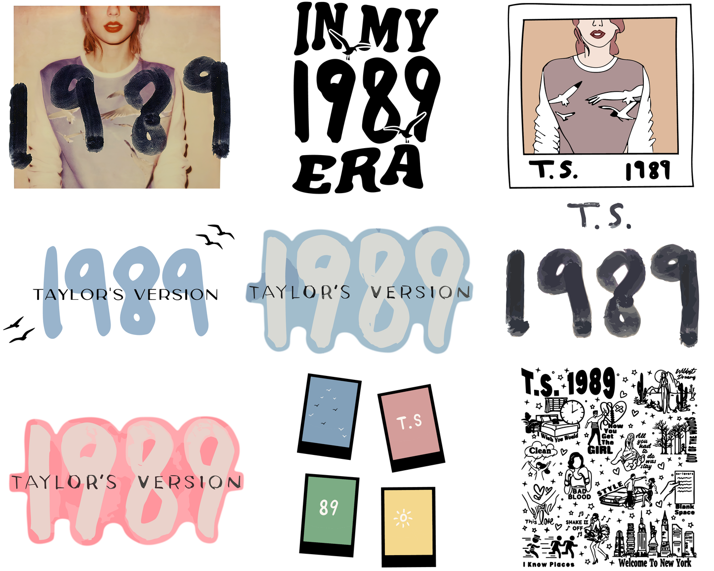 Taylor's Version 1989 Png