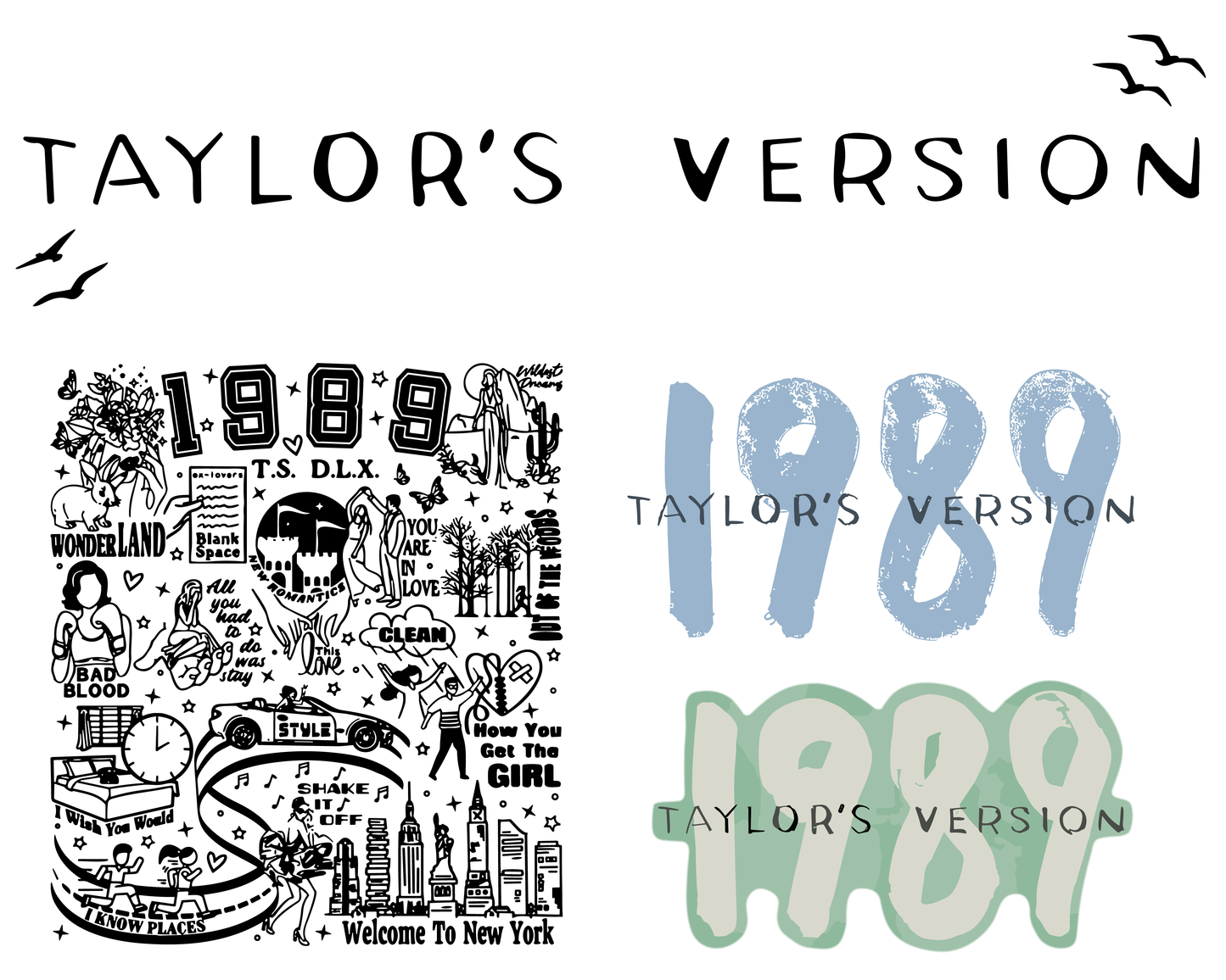 Taylor's Version 1989 Png