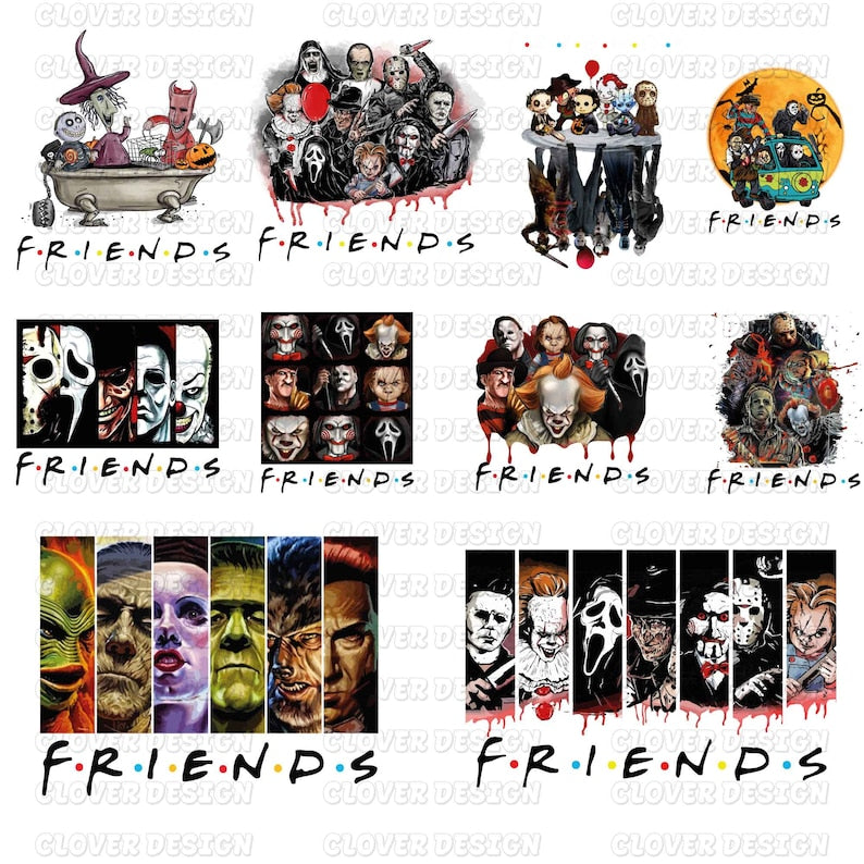 70 Horror Characters Png