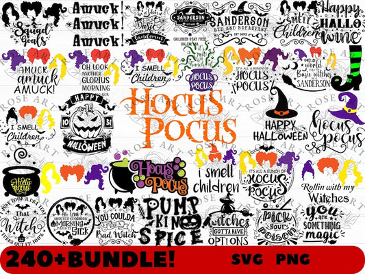Hocus Pocus SVG Bundle