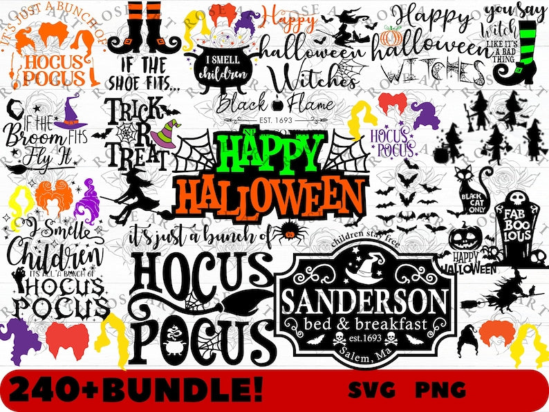 Hocus Pocus SVG Bundle