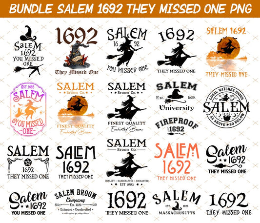Bundle Salem 1692 They Missed One Png