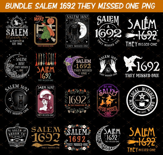 Bundle Salem 1692 They Missed One Png