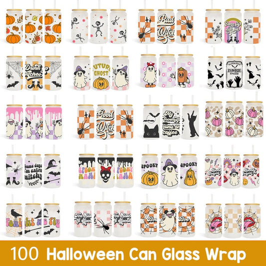100 Halloween Libbey Glass Wrap