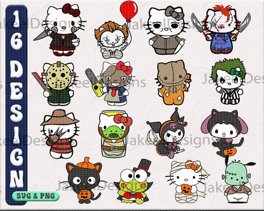 Kwaii Kitty Halloween Png