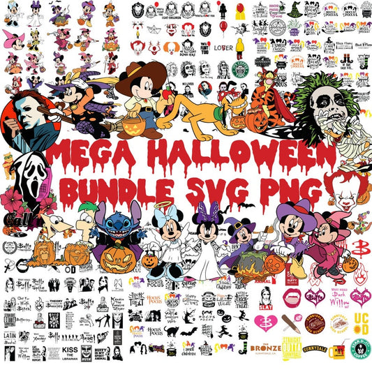 Halloween Mega Svg Bundle