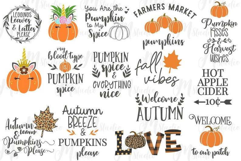 Fall svg, Happy fall svg