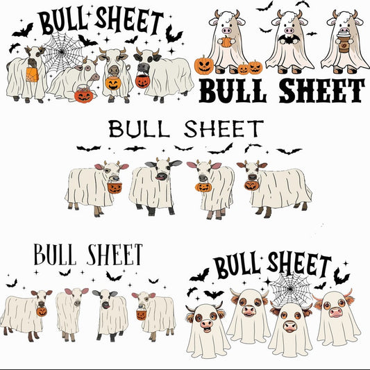 5 Files Bull Sheet PNG