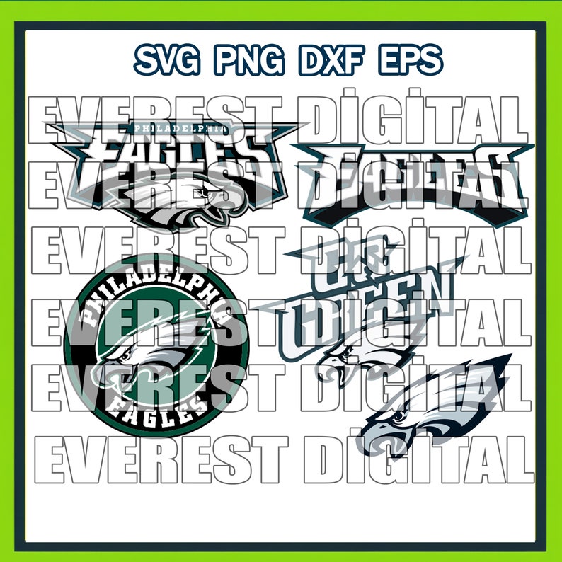 Philadelphia Eaggles Football SVG PNG Bundle