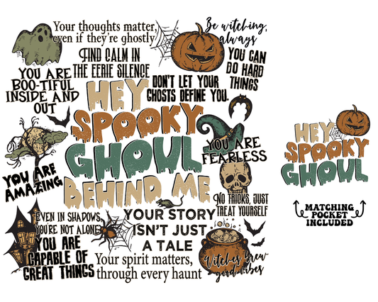 Dear Spooky Ghoul Behind Me PNG